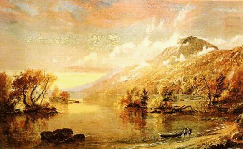 Jasper Cropsey Lake George oil painting picture